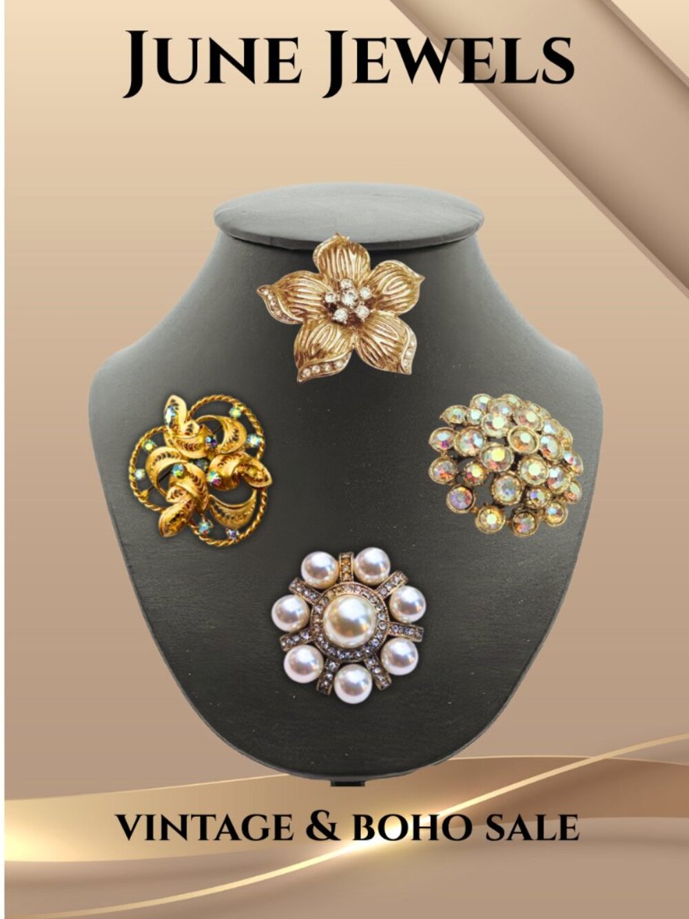 JUNE JEWELS LIVE VINTAGE AND BOHO SHOW